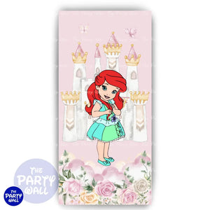 Princesas - Mampara de punta redonda o rectangular Mampara de punta redonda