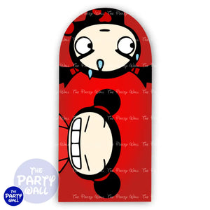 Pucca - Funda para mampara de punta redonda o rectangular - Mampara de punta redonda