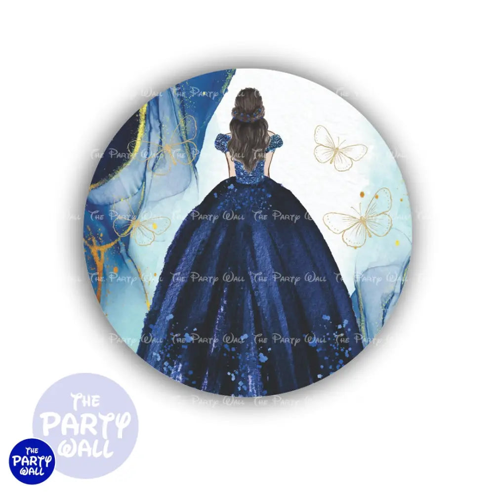 Quince Años - Funda para mampara circular Circular