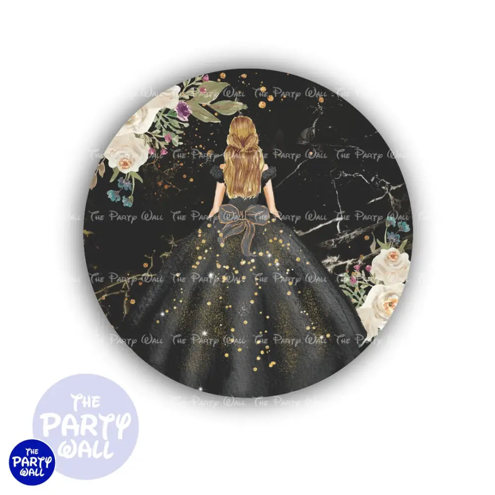 Quince Años - Funda para mampara circular Circular