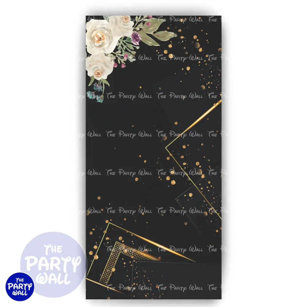 Quince Años - Funda para mampara de punta redonda o rectangular Mampara de punta redonda