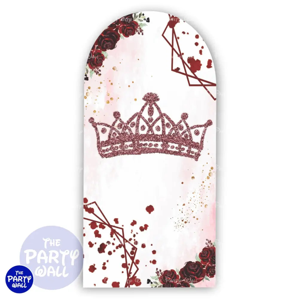 Quince Años - Funda para mampara de punta redonda o rectangular Mampara de punta redonda