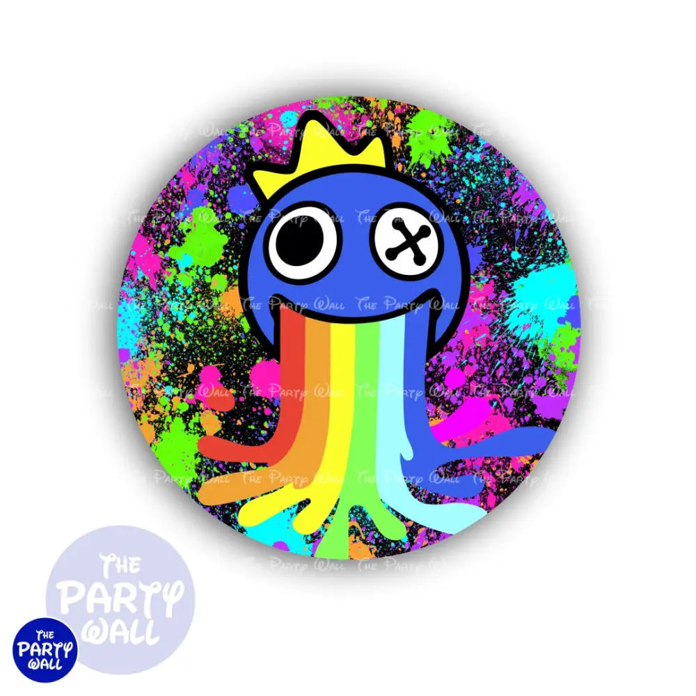 Rainbow Friends - Funda para mampara circular Circular