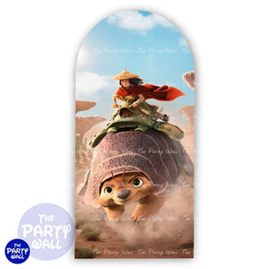 Raya y el último dragón - Funda para mampara de punta redonda o rectangular Mampara de punta redonda