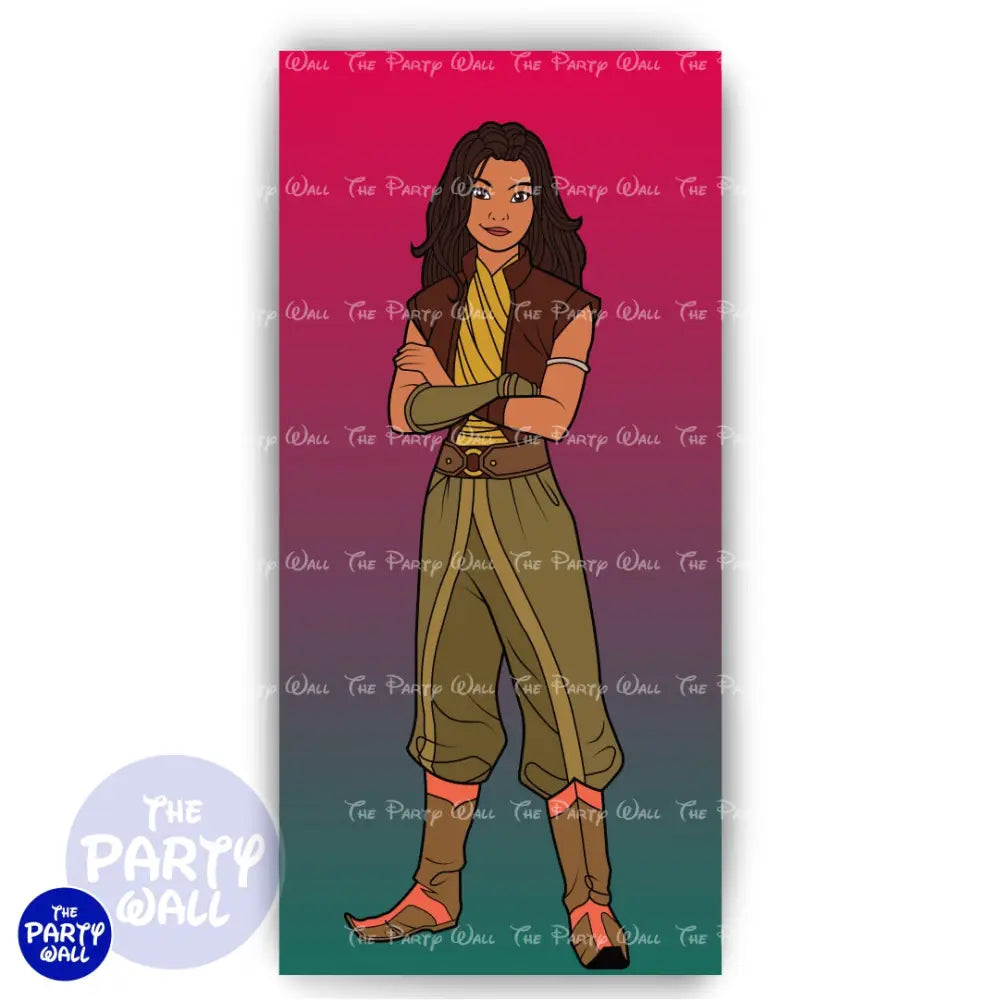 Raya y el último dragón - Funda para mampara de punta redonda o rectangular Mampara de punta redonda