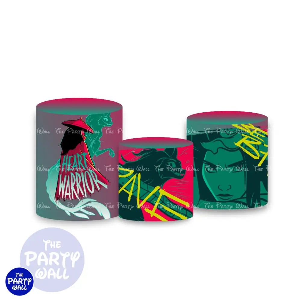 Raya y el último dragón - Fundas para cilindros Cilindros