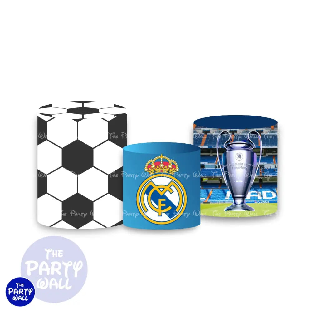 Real Madrid - Fundas para cilindros Cilindros