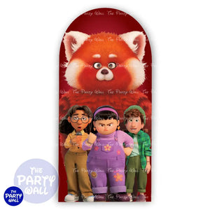 Red - Funda para mampara de punta redonda o rectangular Mampara de punta redonda