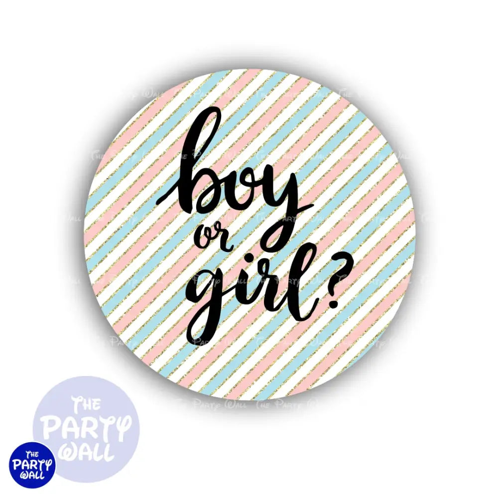 Revelación de Sexo - Funda para mampara circular Circular