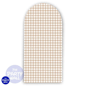 Revelación de Sexo - Funda para mampara de punta redonda o rectangular - Mampara de punta redonda
