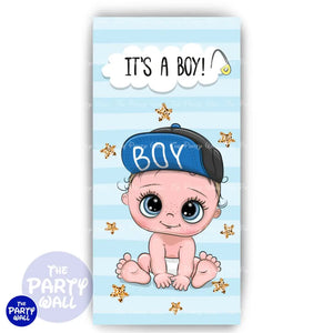 Revelación de Sexo - Funda para mampara de punta redonda o rectangular Mampara de punta redonda