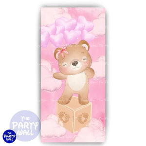 Revelación de Sexo - Funda para mampara de punta redonda o rectangular Mampara de punta redonda