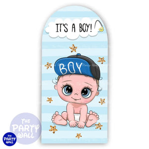 Revelación de Sexo - Funda para mampara de punta redonda o rectangular Mampara de punta redonda