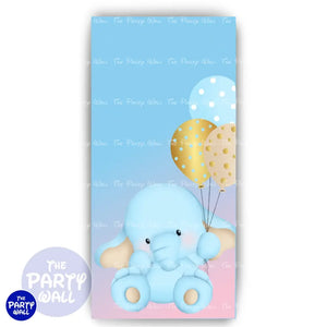 Revelación de Sexo - Funda para mampara de punta redonda o rectangular Mampara de punta redonda