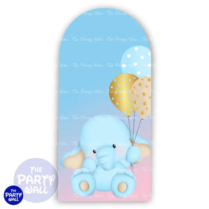 Revelación de Sexo - Funda para mampara de punta redonda o rectangular Mampara de punta redonda