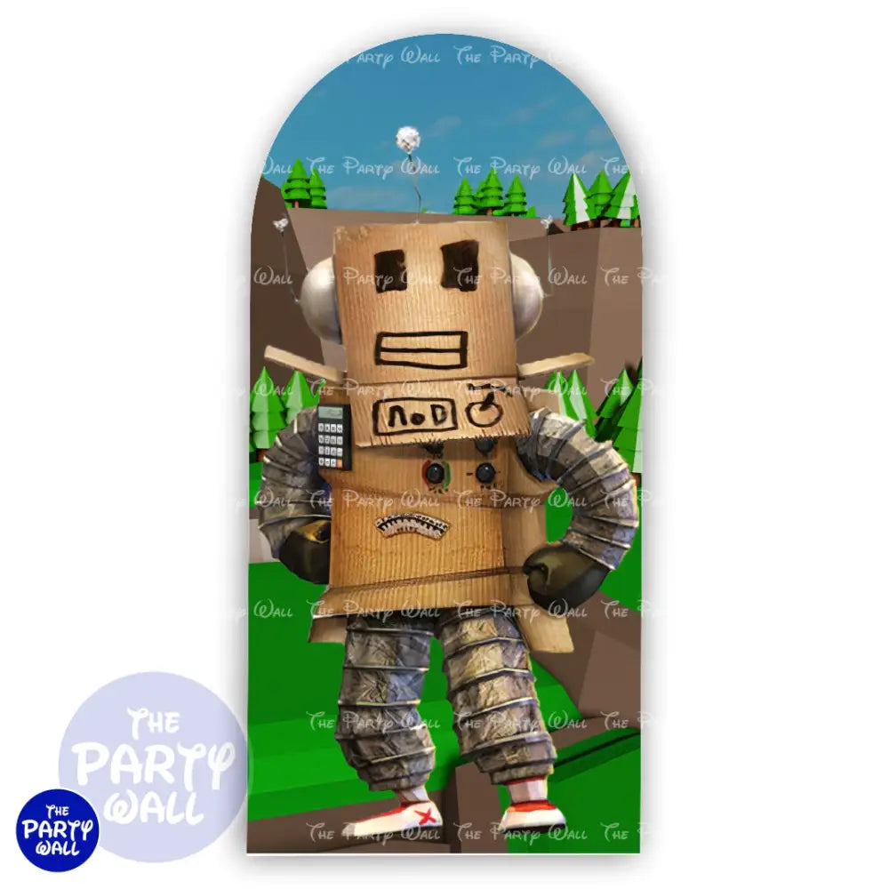 Roblox - Funda para mampara de punta redonda o rectangular Mampara de punta redonda