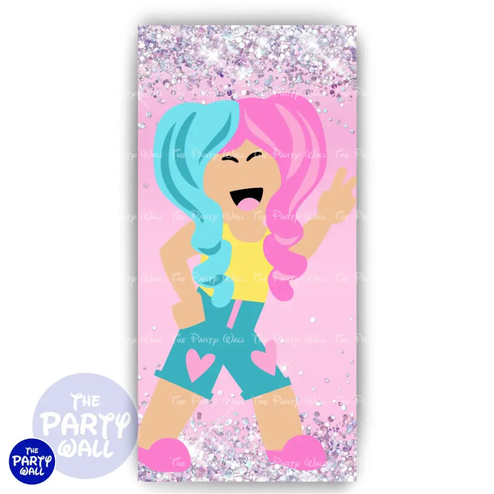 Roblox - Funda para mampara de punta redonda o rectangular Mampara de punta redonda