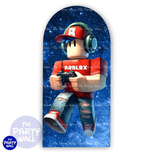 Roblox - Funda para mampara de punta redonda o rectangular Mampara de punta redonda