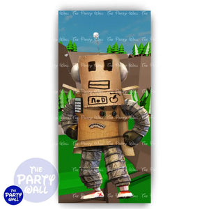 Roblox - Funda para mampara de punta redonda o rectangular Mampara de punta redonda