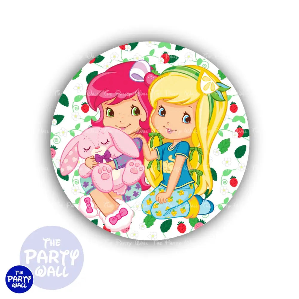 Rosita Fresita - Funda para mampara circular Circular