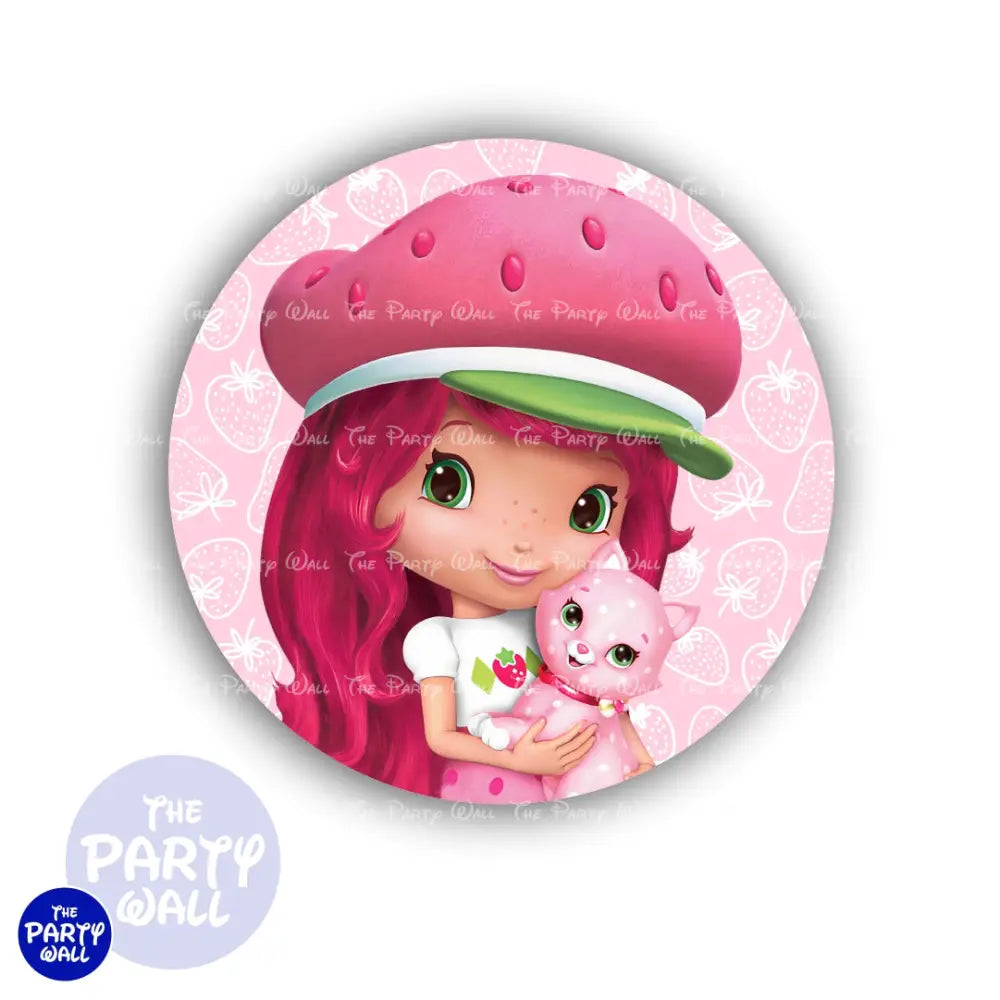 Rosita Fresita - Funda para mampara circular Circular