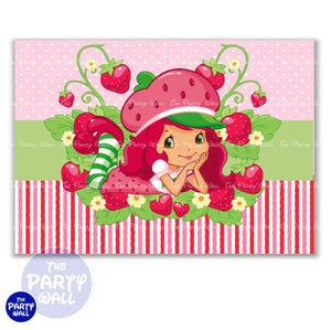 Rosita Fresita - Funda para mampara cuadrada o rectangular Cuadrado o Rectangular