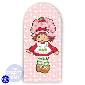 Rosita Fresita - Funda para mampara de punta redonda o rectangular Mampara de punta redonda