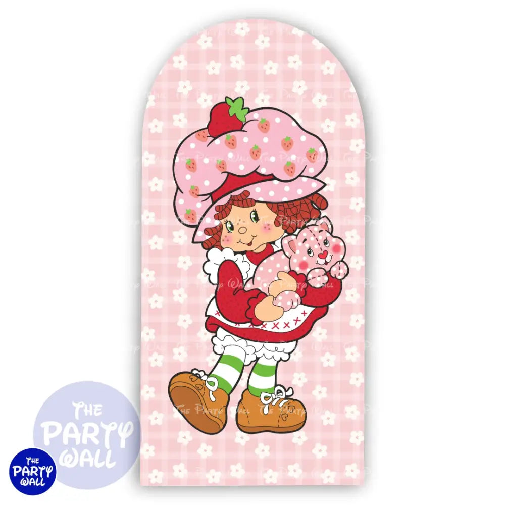 Rosita Fresita - Funda para mampara de punta redonda o rectangular Mampara de punta redonda