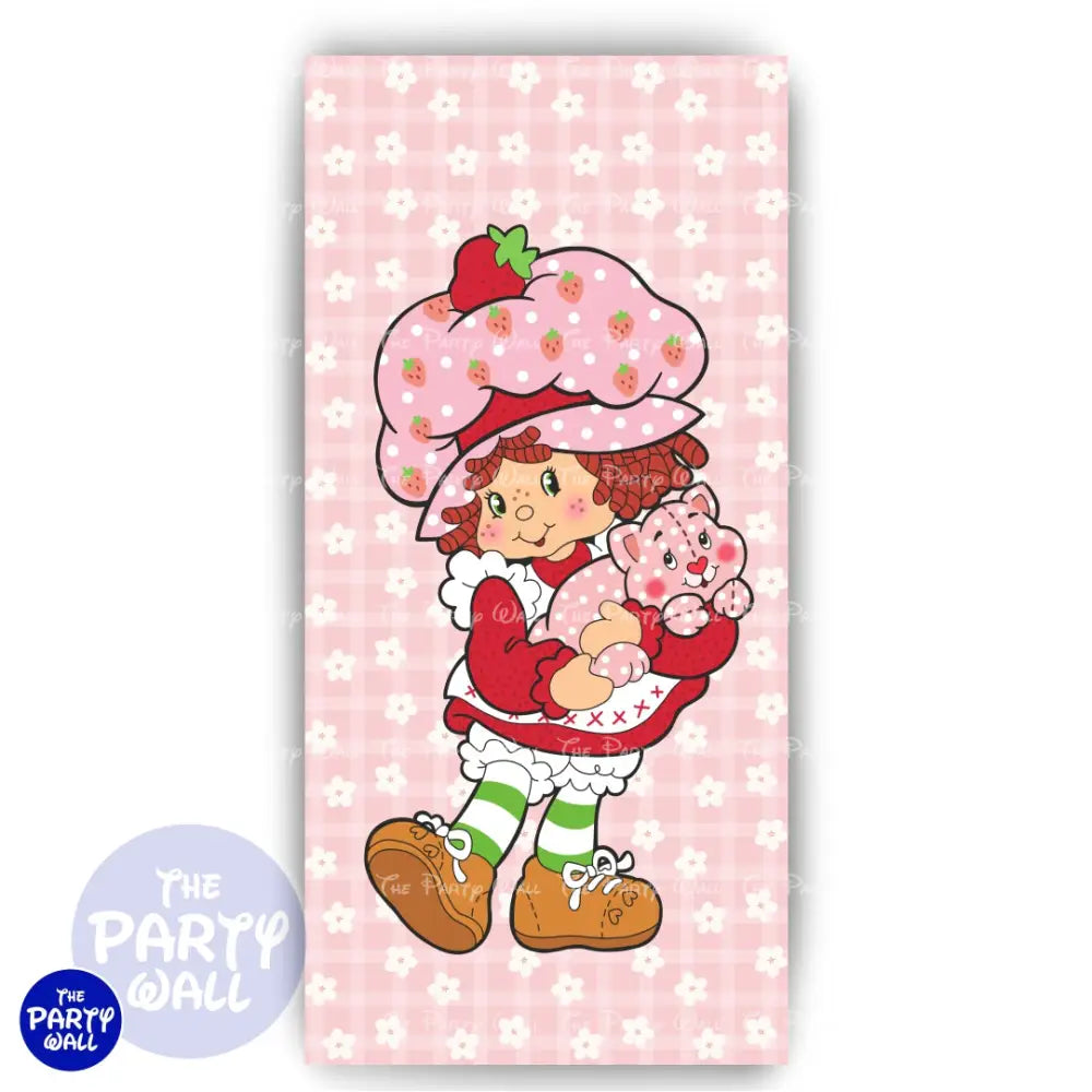 Rosita Fresita - Funda para mampara de punta redonda o rectangular Mampara de punta redonda