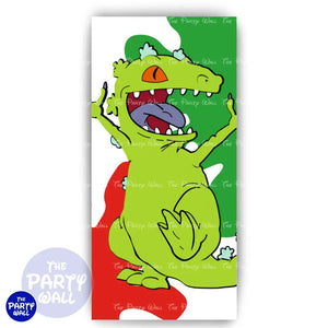 Rugrats - Funda para mampara de punta redonda o rectangular Mampara de punta redonda