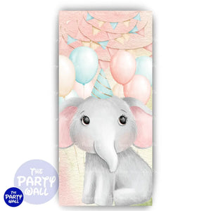 Safari Cute - Funda para mampara de punta redonda o rectangular Mampara de punta redonda