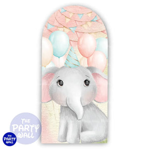 Safari Cute - Funda para mampara de punta redonda o rectangular Mampara de punta redonda