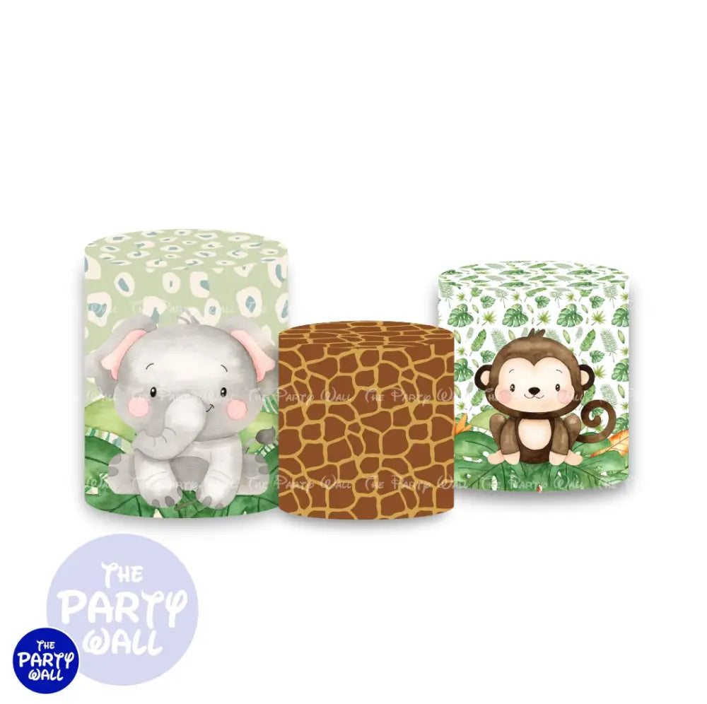 Safari Cute - Fundas para cilindros Cilindros