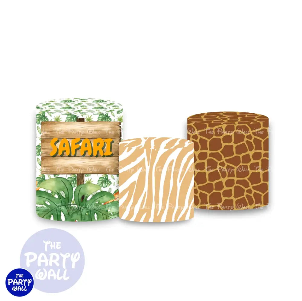Safari Cute - Fundas para cilindros Cilindros