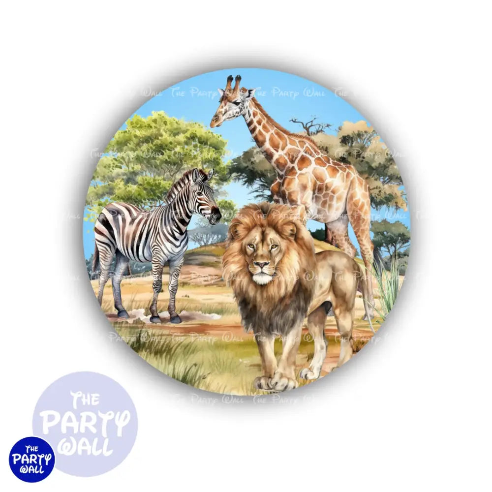 Safari - Funda para mampara circular Circular