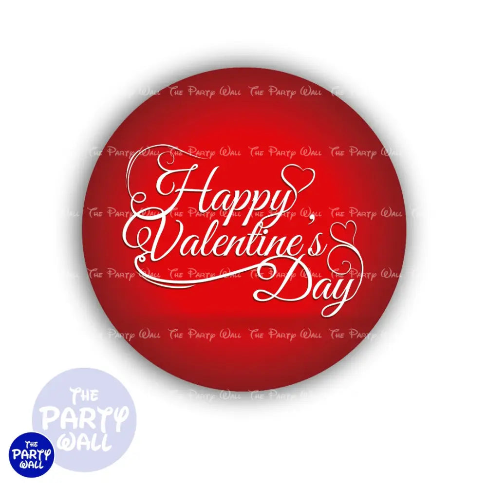 San Valentin - Funda para mampara circular Circular