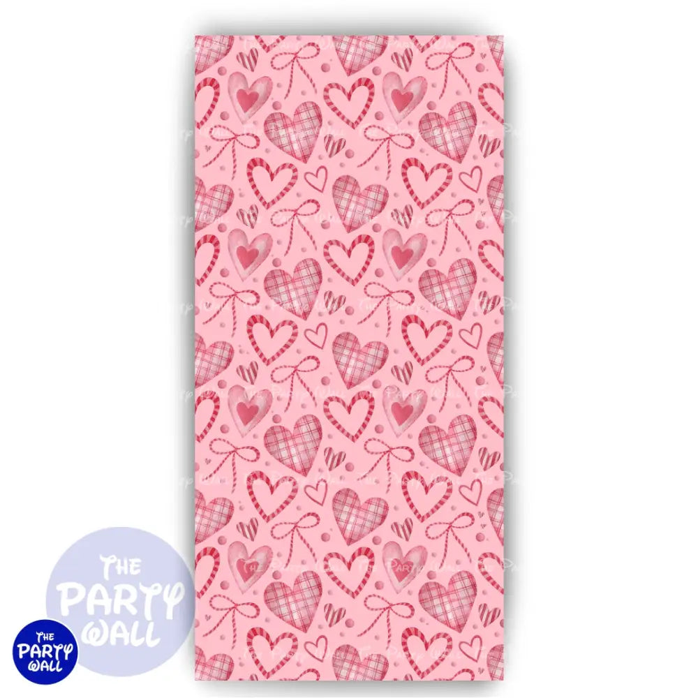 San Valentín - Funda para mampara de punta redonda o rectangular Mampara de punta redonda