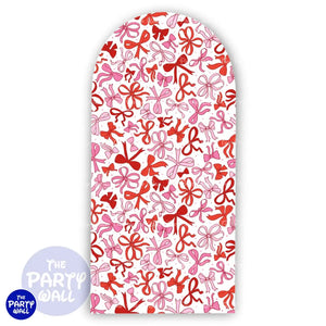 San Valentín - Funda para mampara de punta redonda o rectangular Mampara de punta redonda