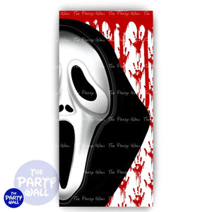 Scream - Funda para mampara de punta redonda o rectangular Mampara de punta redonda