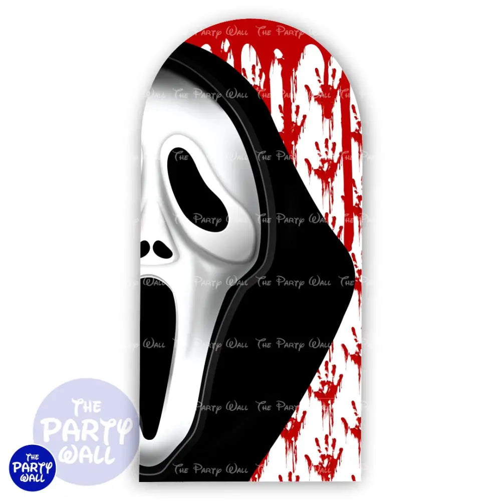 Scream - Funda para mampara de punta redonda o rectangular Mampara de punta redonda