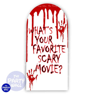 Scream - Funda para mampara de punta redonda o rectangular Mampara de punta redonda