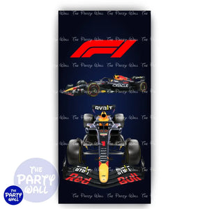 Sergio Pérez F1 - Funda para mampara de punta redonda o rectangular Mampara de punta redonda