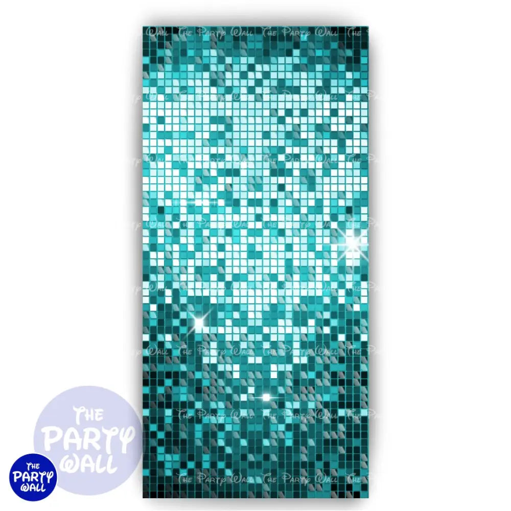 Shimmer Wall - Funda para mampara de punta redonda o rectangular Mampara de punta redonda