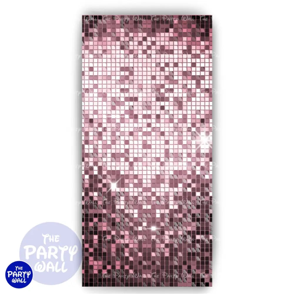 Shimmer Wall - Funda para mampara de punta redonda o rectangular Mampara de punta redonda