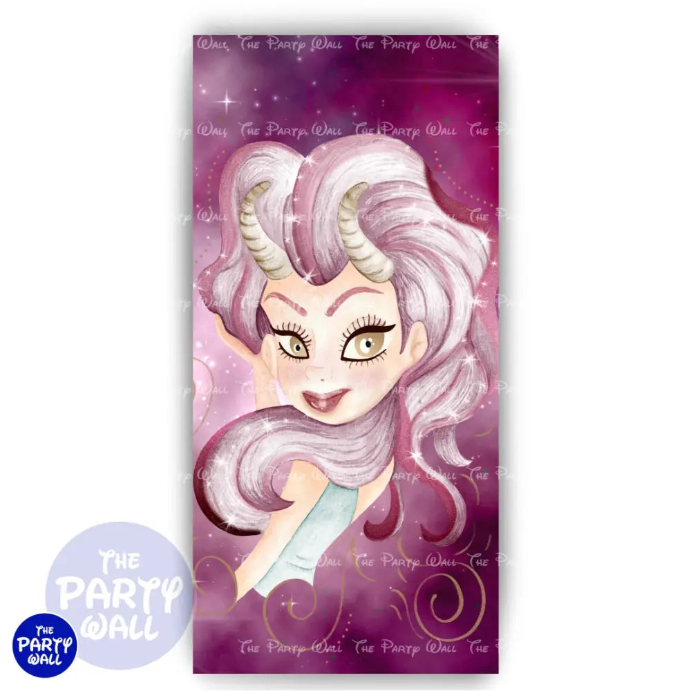 Signos Zodiacales - Funda para mampara de punta redonda o rectangular Mampara de punta redonda