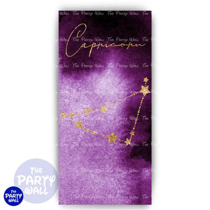 Signos Zodiacales - Funda para mampara de punta redonda o rectangular Mampara de punta redonda