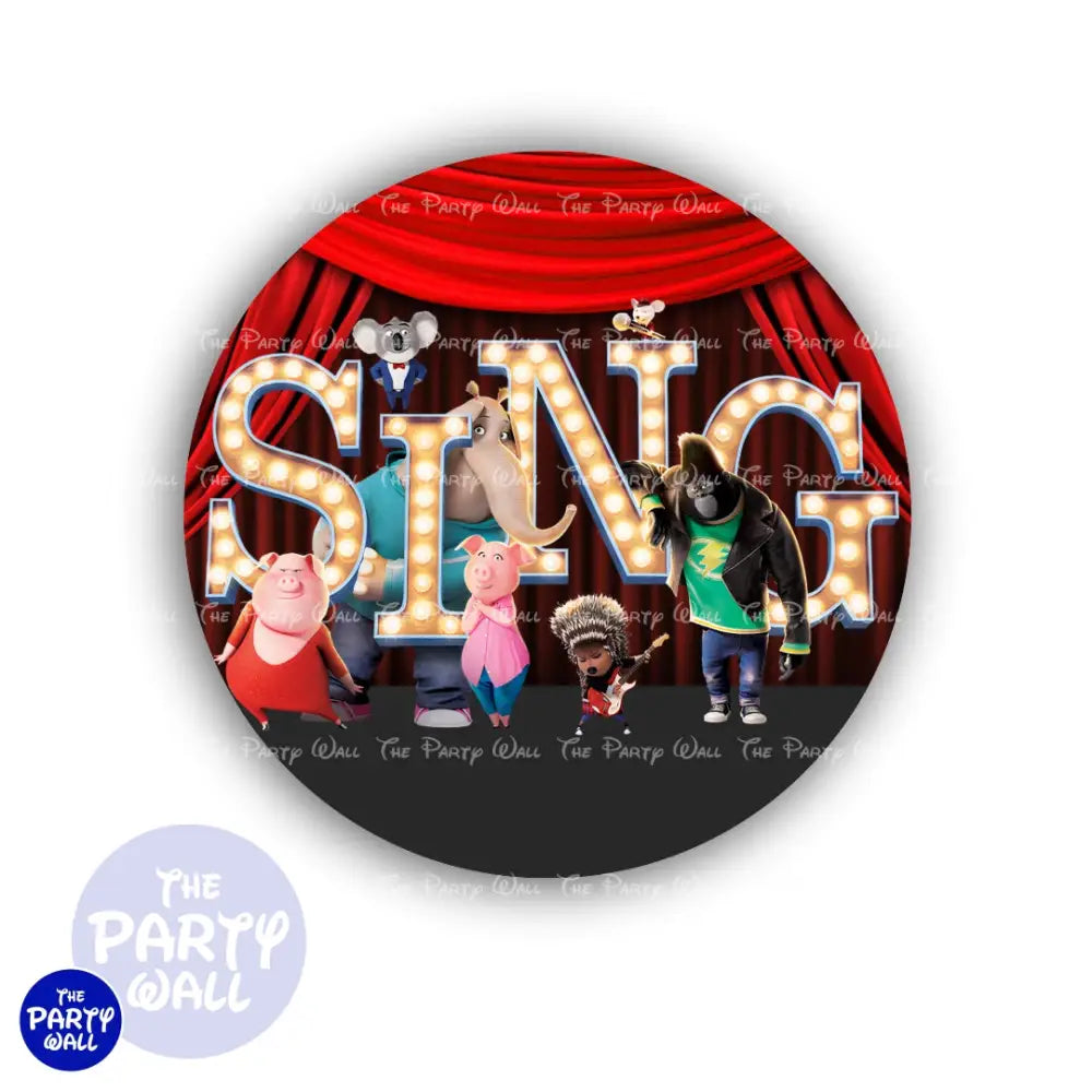 Sing - Funda para mampara circular Circular