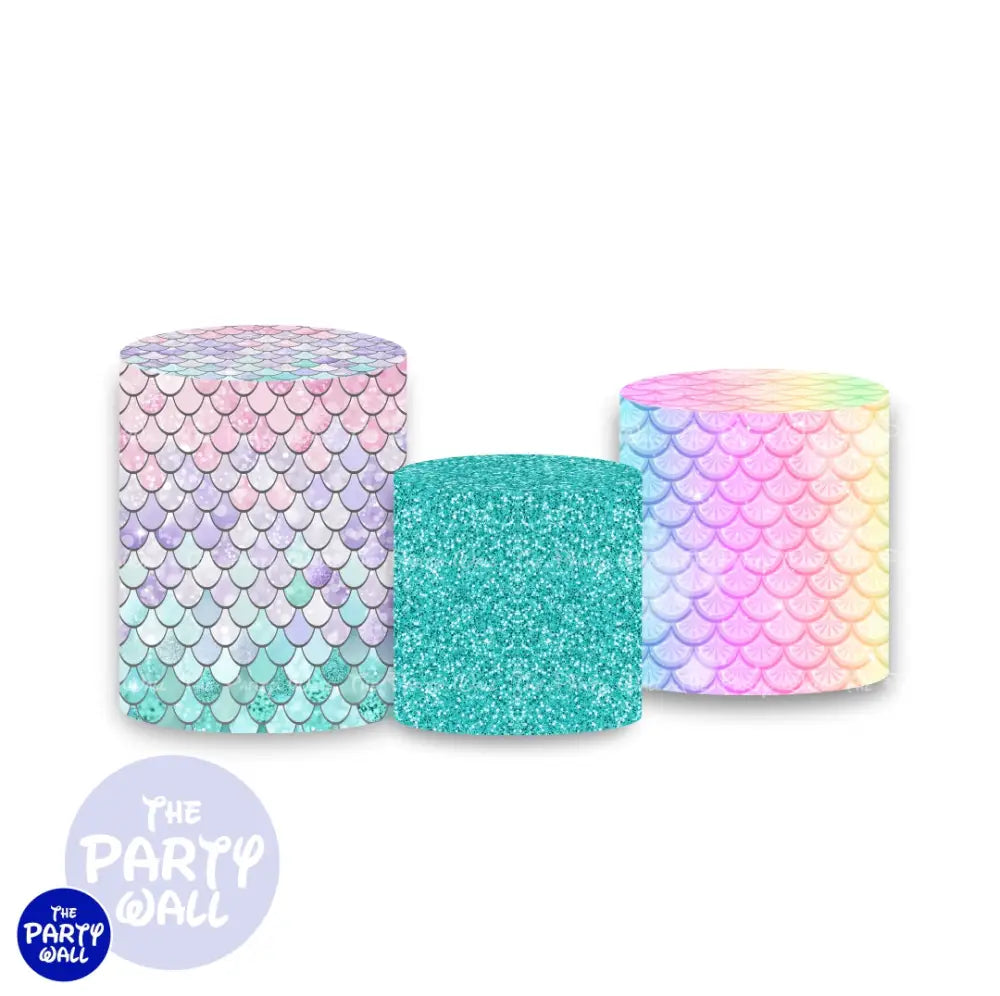 Sirenas Cute - Fundas para cilindros Cilindros