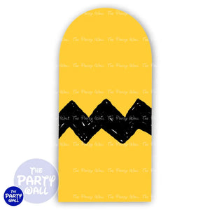 Snoopy - Funda para mampara de punta redonda o rectangular Mampara de punta redonda