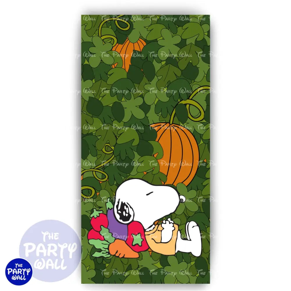 Snoopy - Funda para mampara de punta redonda o rectangular Mampara de punta redonda